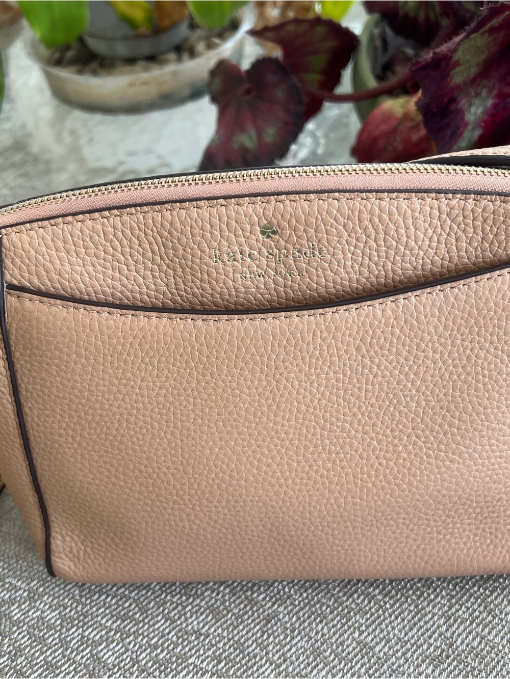 Kate Spade Wheat Pebbled Leather Crossbody Bag